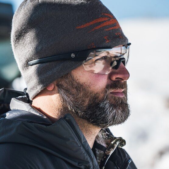 Magpul Defiant Glasses with Black Frames with Clear Lens